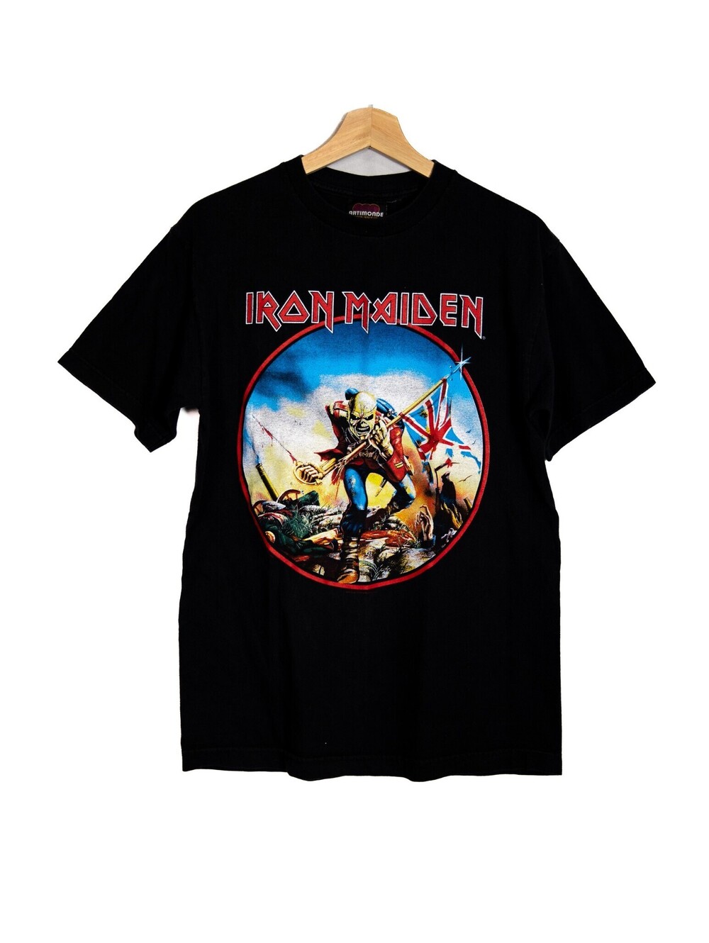 Vintage Iron Maiden 2004 Tour Concert T-Shirt Artimoade - The Trooper - Men's M